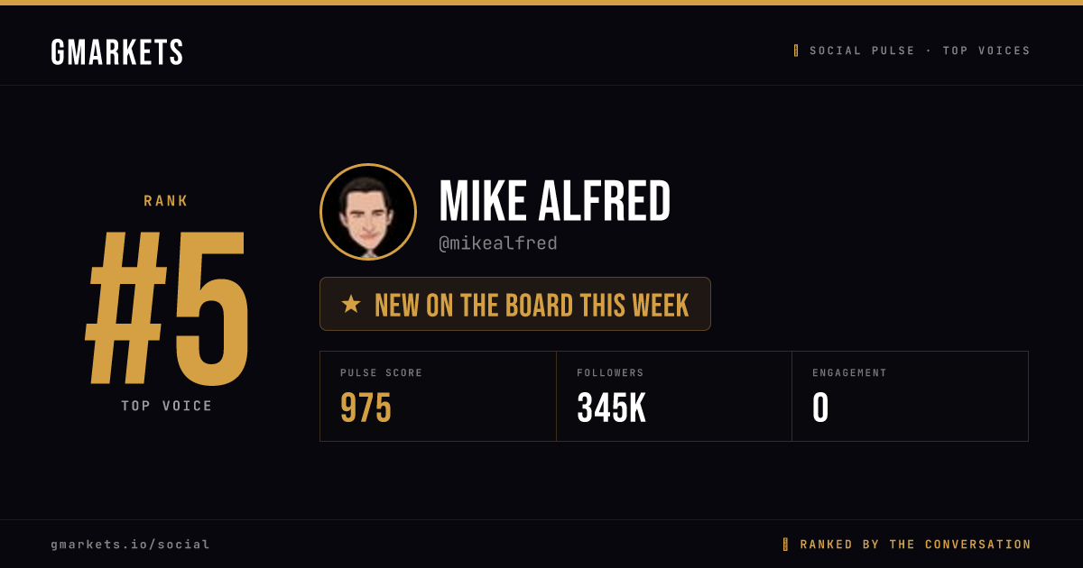 Mike Alfred rank card